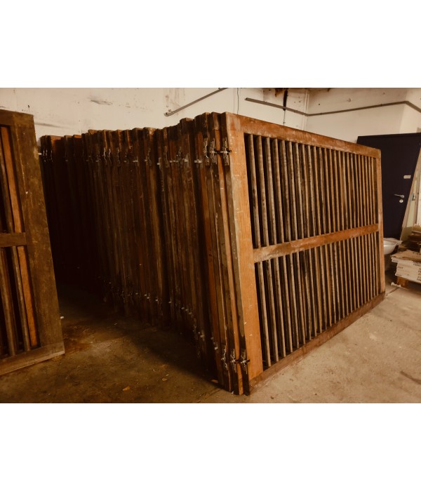 PANNEAUX PERSIENNES BOIS EXOTIQUE 