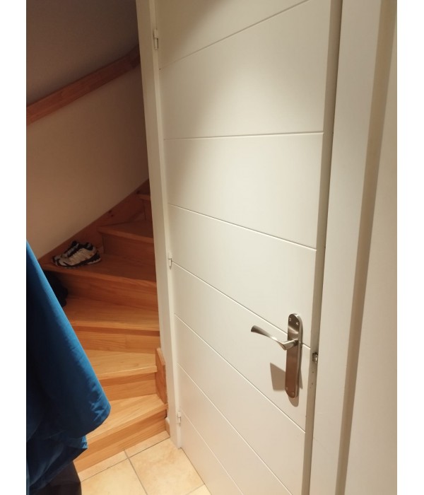 91x209 Porte bois pleine