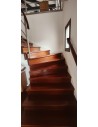 Escalier bois massif