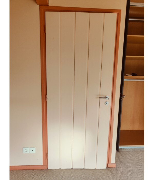 78x203 Porte intérieure bois pleine +...