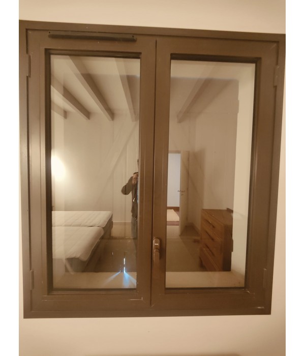 120x135 Fenêtre ALU DV TECHNAL