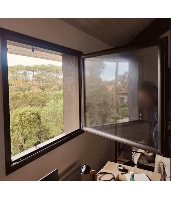 120x115 Fenêtre simple battant ALU...