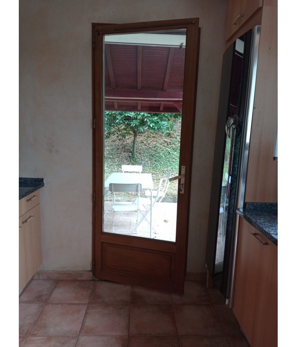 83x217 Porte de service bois DV