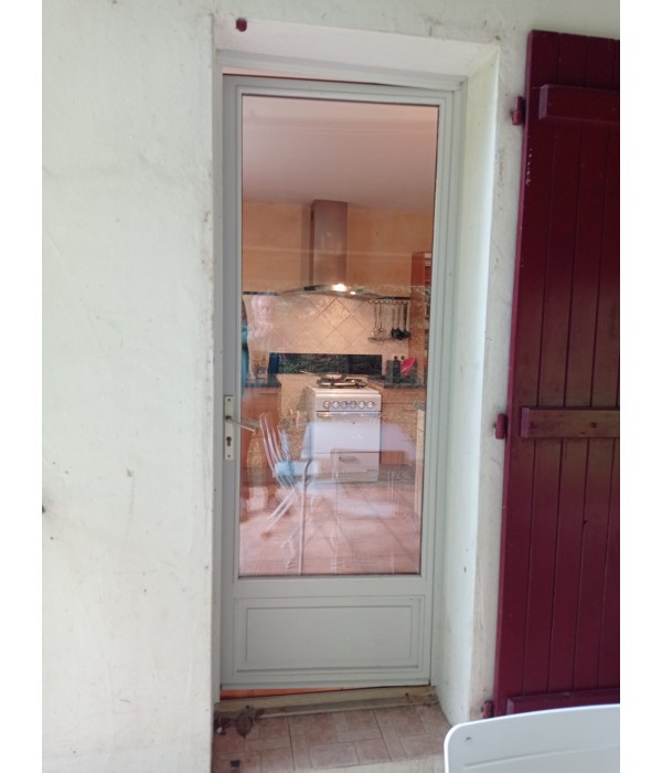 83x217 Porte de service bois DV