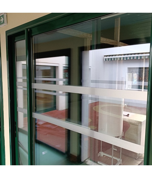 241x220 Baie vitrée ALU DV verte