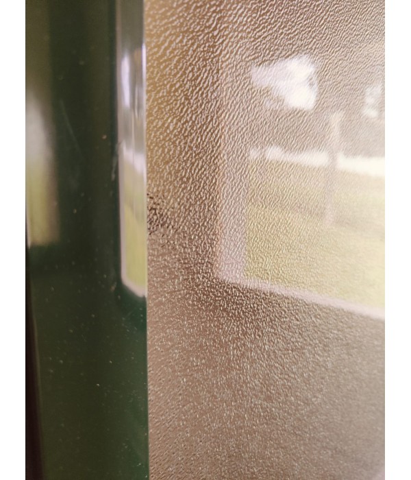 85x110 Fenêtre alu simple DV verre flou