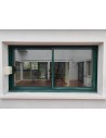 242x126 Fenêtre coulissante ALU 2 vantaux 