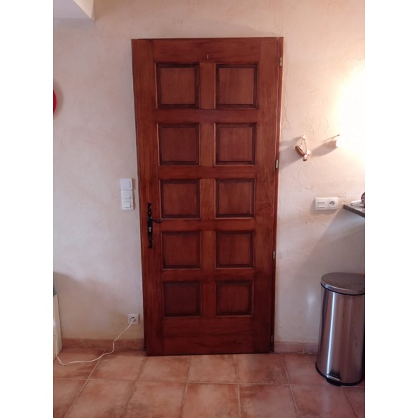 97x220 Porte d'entrée bois