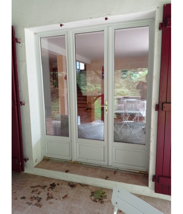 186x217 Baie vitrée bois DV