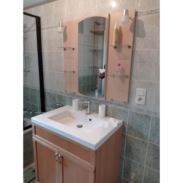Meuble sdb + miroir