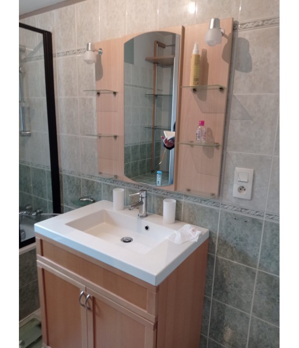 Meuble sdb + miroir