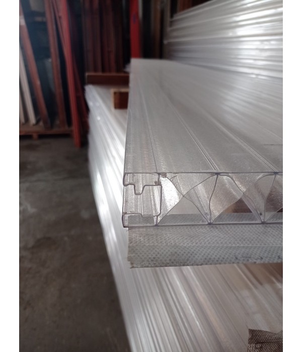 Plaque Polycarbonate 40mm emboitable...