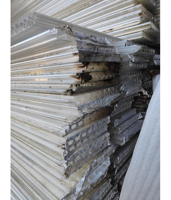 Plaque Polycarbonate 40mm emboitable...