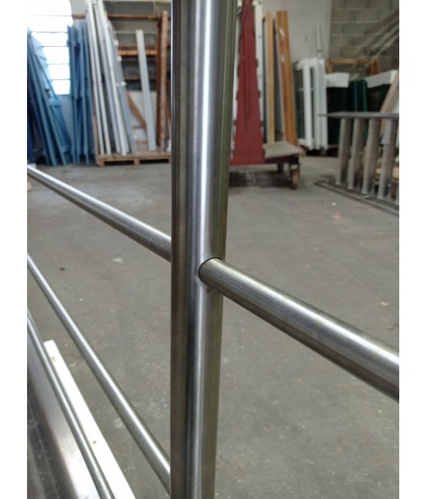 Garde corps inox