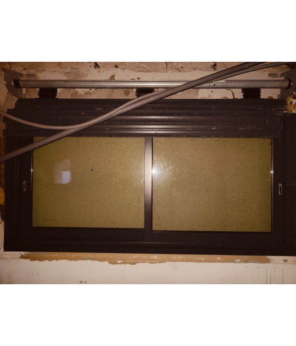 120x85 Fenêtre coulissante ALU Gris...