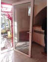 105x220 Porte d'entrée vitrée ALU DV