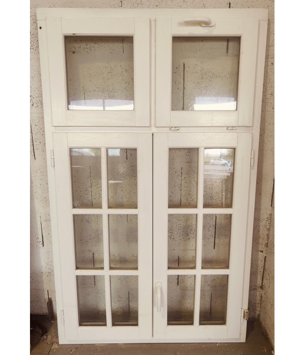 168,5x103 Fenêtre bois double vitrage