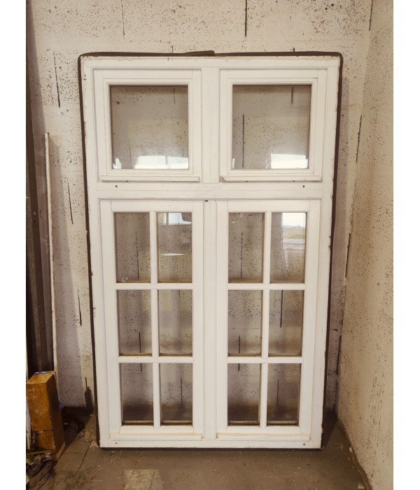 168,5x103 Fenêtre bois double vitrage