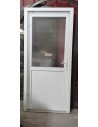 97 x 210 porte extérieure PVC DV