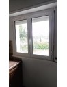 118x110 Fenêtre double ALU TECHNAL