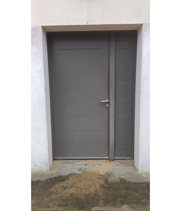 150x215 Porte d'entrée ALU avec imposte
