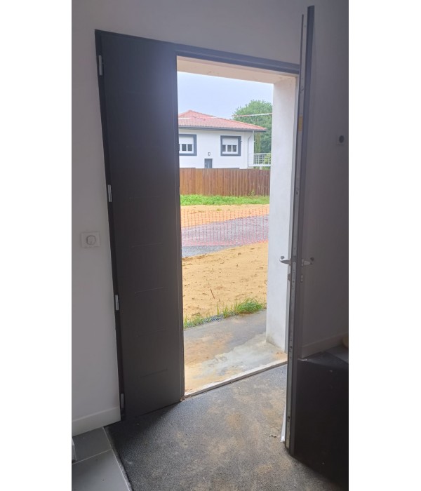150x215 Porte d'entrée ALU avec imposte