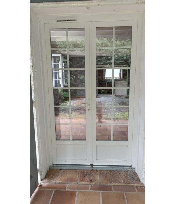 137x222 Porte fenêtre PVC double...