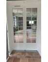 137x222 Porte fenêtre PVC double battant DV