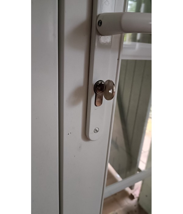 137x222 Porte fenêtre PVC double...