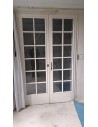 146x229,5 Porte fenêtre bois vitrée DV