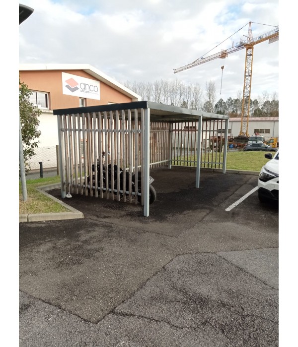 5mx2.5m Abri extérieur 2 roues