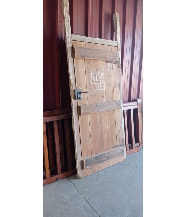 94 x 200 porte ancienne bois