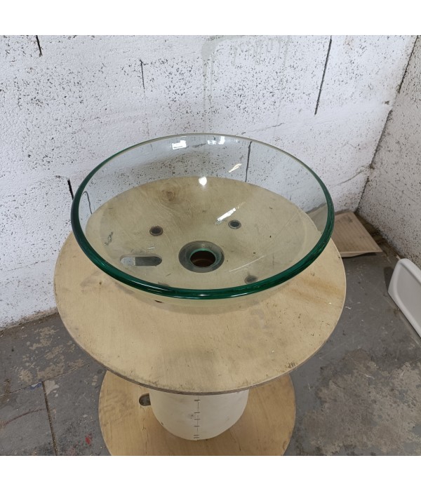 Vasque en verre