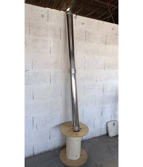 Conduit de fumée inox Ø120mm