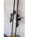 Espagnolettes rondes (lot de 2)