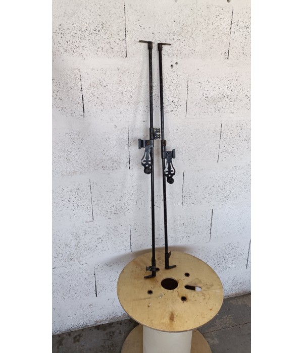 Espagnolettes rondes (lot de 2)