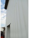 Bardage alu blanc