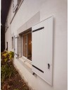 60x130 Volets PVC blanc