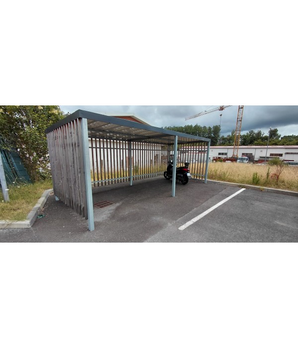 5mx2.5m Abri extérieur 2 roues