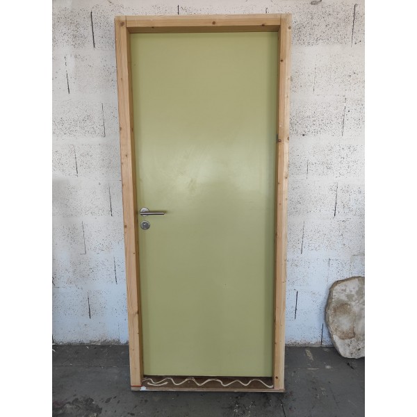 92x209 Porte poussant droit...