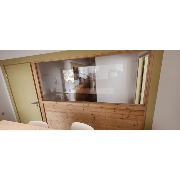 187x208 Cloison cadre bois...