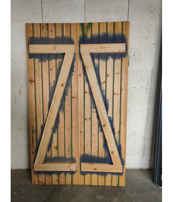 120x199.5 Volets bois a peindre