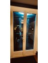 140x225 Porte fenêtre PVC DV