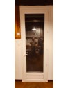 90x235 Porte de service vitrée PVC DC