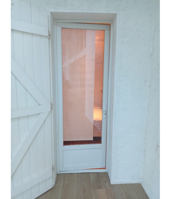 89x225 POrte vitrée PVC DV