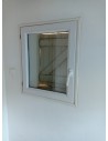 62x73 Fenêtre simple battant PVC DV