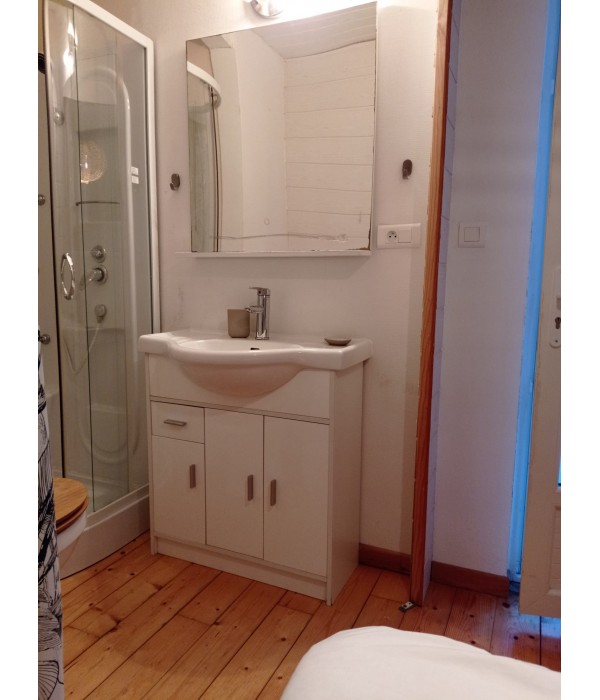 Meuble Sdb avec évier céramique