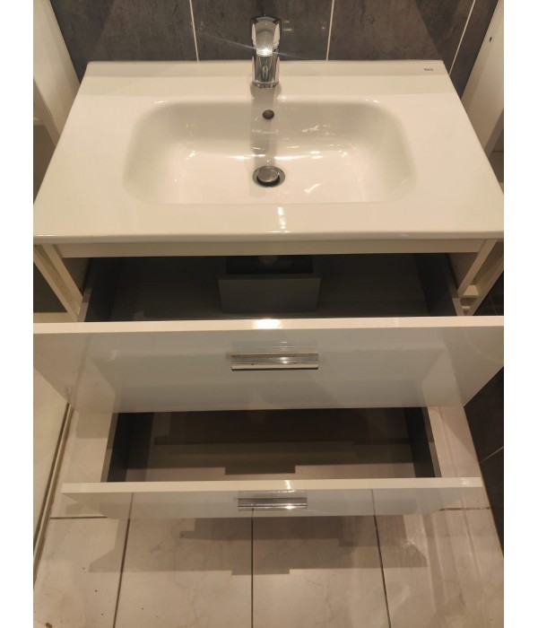 Meuble Sdb ROCA évier céramique