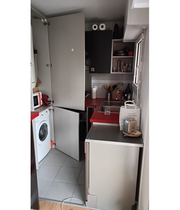 Cuisine avec plaque + comptoir (hors...