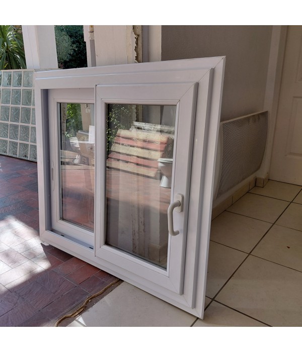103x90 Fenêtre coulissante PVC DV